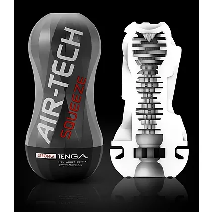TENGA Air Tech Squeeze Strong, Intensitate Puternică Negru