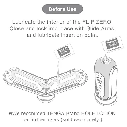 Tenga Flip Zero Gravity — 16cm Inserabil Negru