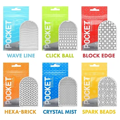 Tenga Pocket Stroker Crystal Mist, Compact și Discret