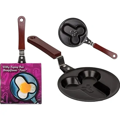 Tigaie Oua Amuzantă Ootb 14 cm – Formă Penis, Teflon