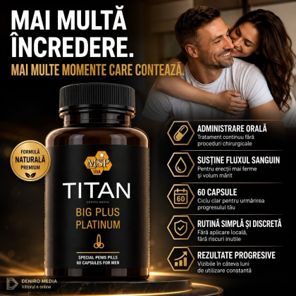 Titan Big Plus Penis Enlargement Pills 60capsule