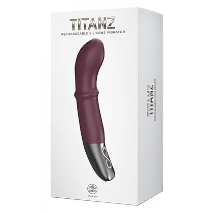 Titanz NMC Vișiniu – Vibrator punct G 30 Funcții, Reîncărcabil