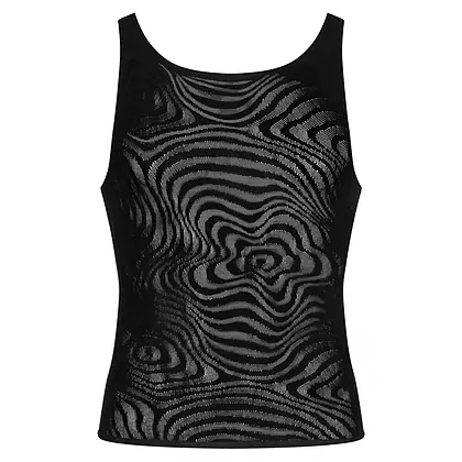Top Bărbătesc Obsessive T103 Negru S-L