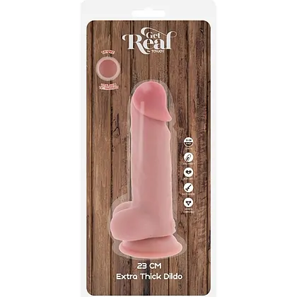 ToyJoy Deluxe Dildo densitate duală 23cm