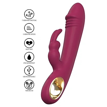 ToyJoy Taygeta Rabbit – Dublă Acțiune mov