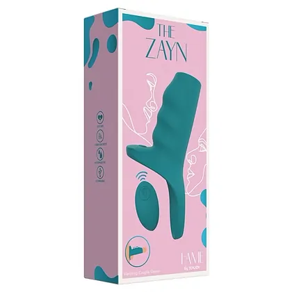 ToyJoy Zayn Manson Vibrator 10 Moduri, Reîncărcabil Verde