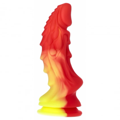 Toyz4lovers Ade Gode Monster Dildo Din silicon cu Ventuză Roșu