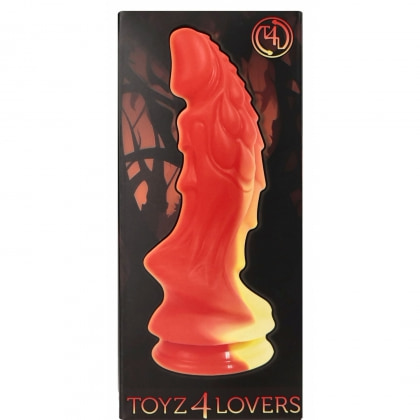 Toyz4lovers Ade Gode Monster Dildo Din silicon cu Ventuză Roșu