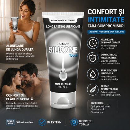 Toyz4Lovers silicone Touch 100 ml: Alunecare anală