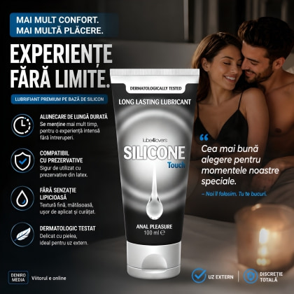 Toyz4Lovers silicone Touch 100 ml: Alunecare anală