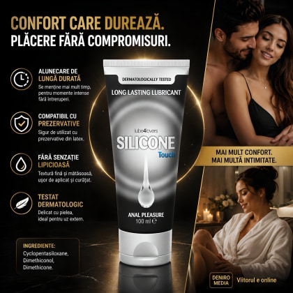 Toyz4Lovers silicone Touch 100 ml: Alunecare anală