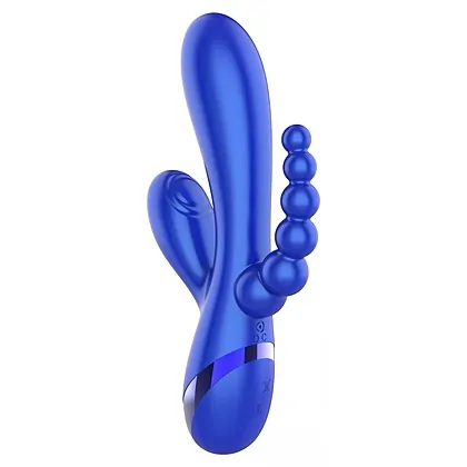 Triple Love Vibrator Albastru