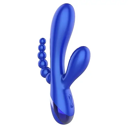 Triple Love Vibrator Albastru