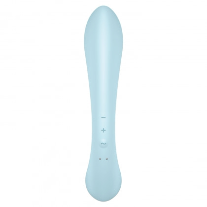 Triple Oh Satisfyer 3 Motoare 12+12 Moduri Reîncărcabil Albastru