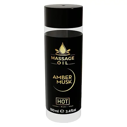 Ulei De Masaj Hot Ambra și Mosc 100ml
