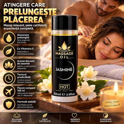 Ulei de Masaj Senzual Jasmin pentru Preludiu 100 ml