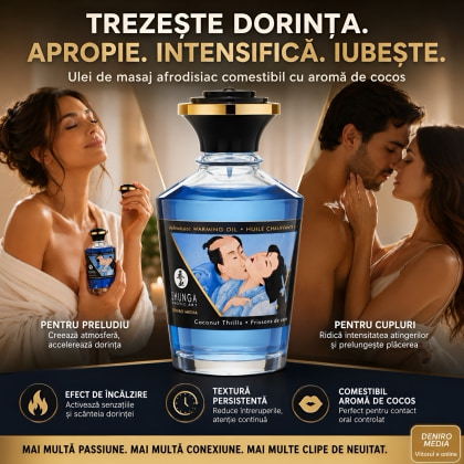 Ulei Masaj Aphrodisiac Warming Oil Coconut 100ml