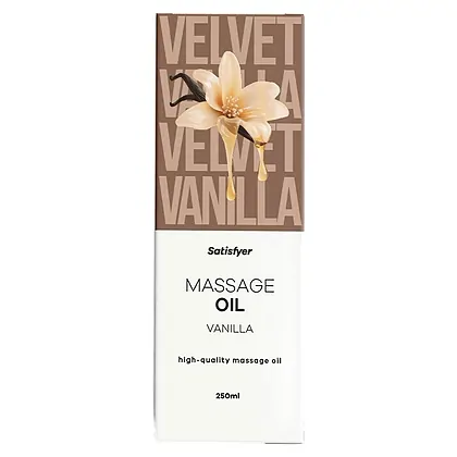 Ulei Masaj Satisfyer Vanilie 250 ml — Piele Catifelată