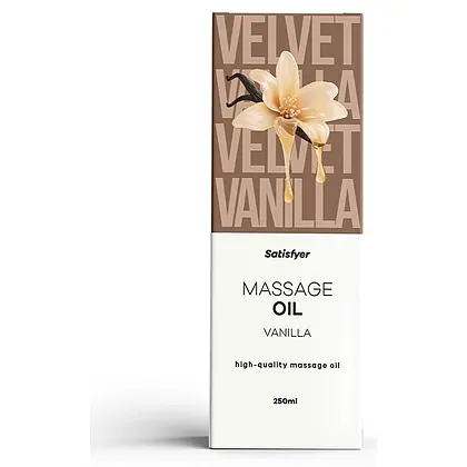 Ulei Masaj Satisfyer Vanilie 250 ml — Piele Catifelată