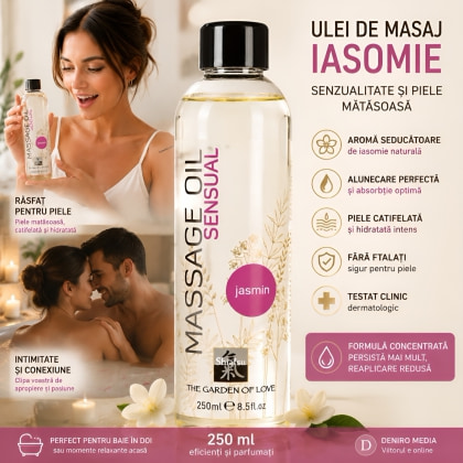 Ulei Masaj Shiatsu Iasomie 250 ml