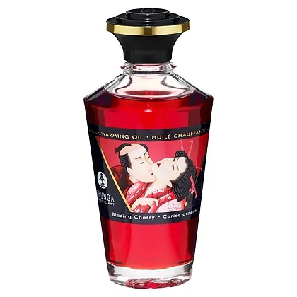 Ulei Masaj Shunga Aphrodisiac Warming Cirese 100ml