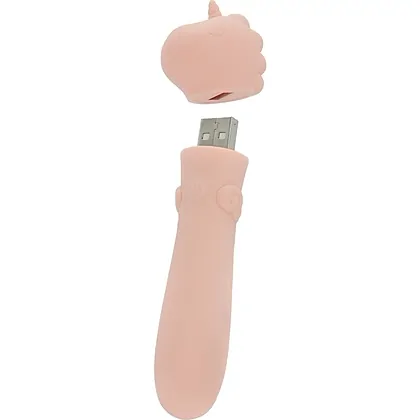 Unihorn Mini Vibrator USB 10 Moduri, Reîncărcabil 14.3 cm