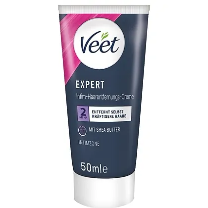 Veet EXPERT Set Epilare Intimă Cremă și Spumă