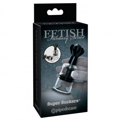 Ventuză Cu Vacuum Pentru Sfârcuri Pipedream Negru