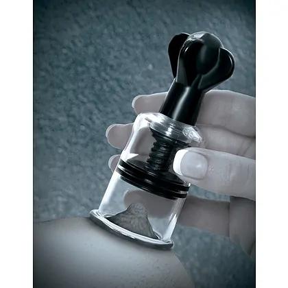 Ventuză Cu Vacuum Pentru Sfârcuri Pipedream Negru
