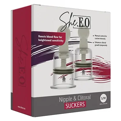 Ventuze Pentru Clitoris și Mameloane Transparent