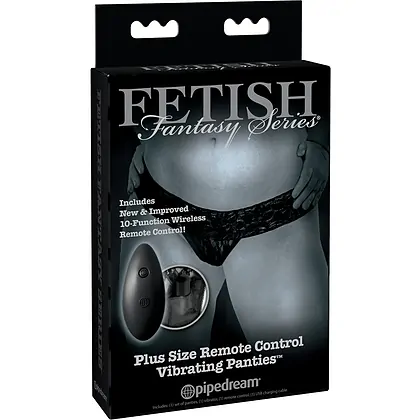 Vibrating Panties Remote Fetish Fantasy Negru