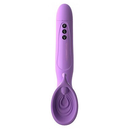 Vibrating Roto Cu Aspirație Mov