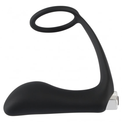 Vibrator Anal Cu Inel Black Velvets Negru