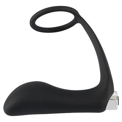 Vibrator Anal Cu Inel Black Velvets Negru