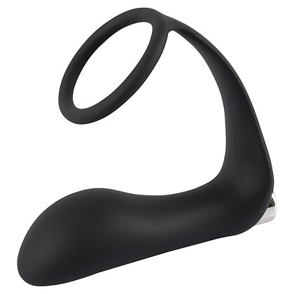 Vibrator Anal Cu Inel Black Velvets Negru