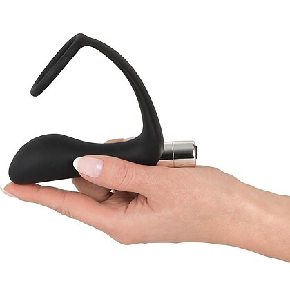 Vibrator Anal Cu Inel Black Velvets Negru