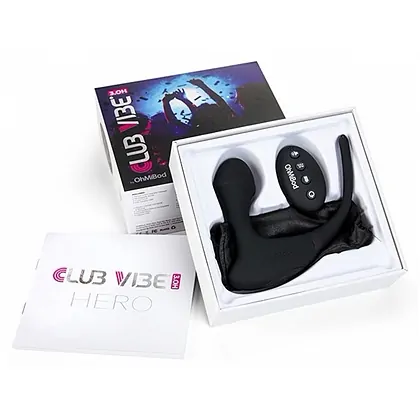 Vibrator Anal OhMiBod Club Vibe Hero Negru