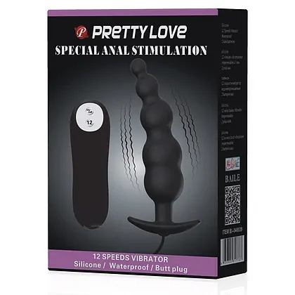 Vibrator Anal Pretty Love Special Negru