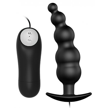 Vibrator Anal Plăcere Copleșitoare Telecomandat Negru