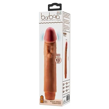 Vibrator Barbara Dybbuk Realist 24cm Multi‑viteze Maro