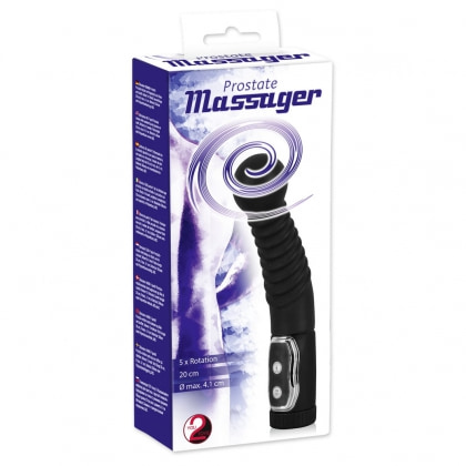 Vibrator Bărbați Pentru Prostată Twister Negru