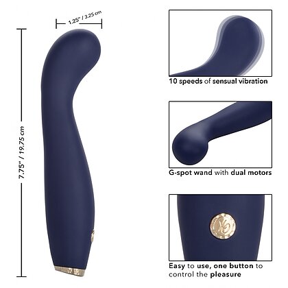 Vibrator Chic Peony Albastru
