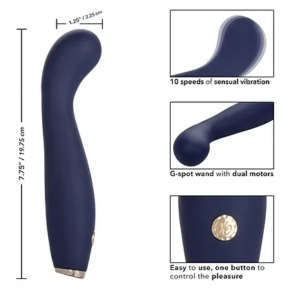 Vibrator Chic Peony Albastru