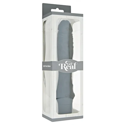 Vibrator Clasic Large Negru 24.9cm