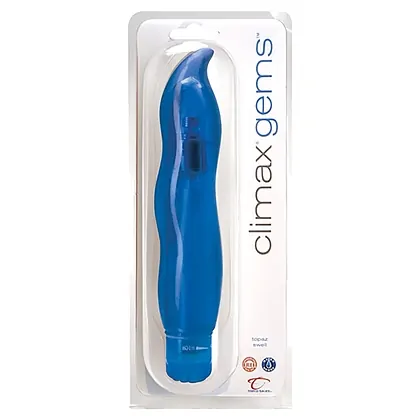 Vibrator Climax Gems Topaz Swell Albastru