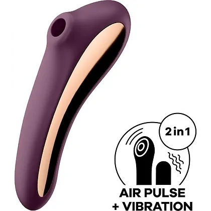 Vibrator Clitoridian Dual Kiss Air Pulse Mov
