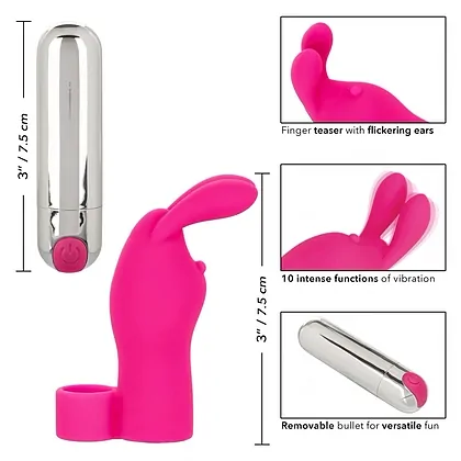 Vibrator Clitoridian Finger Bunny Roz