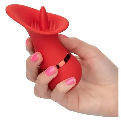 Vibrator Clitoris French Kiss Seducer Roșu