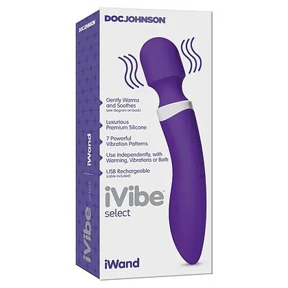 Vibrator Cu Încălzire iVibe Select iWand Mov