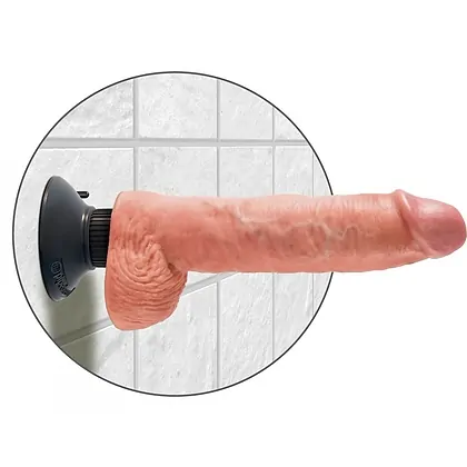 Vibrator Cu Ventuza King Penis 25 cm